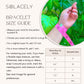 6mm Howlite bracelet size guide