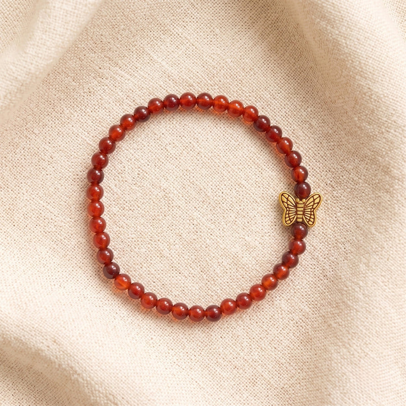 Nanhi Devi Crystal Butterfly Bracelets