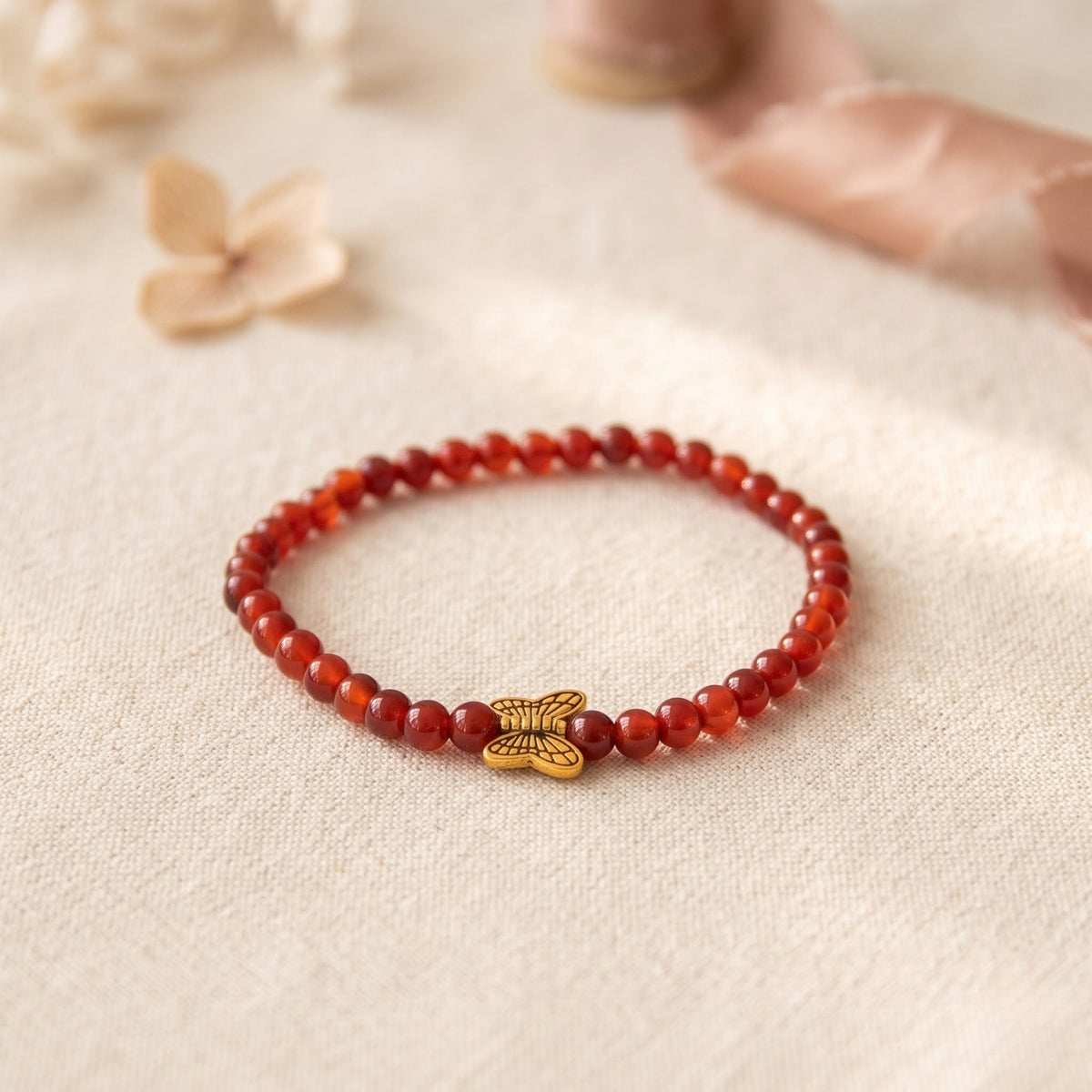 Nanhi Devi Crystal Butterfly Bracelets