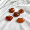 Carnelian tumble stone crystal