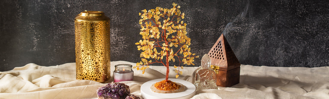 Citrine Crystal Tree