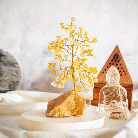 citrine tree with yellow aventurine base 01