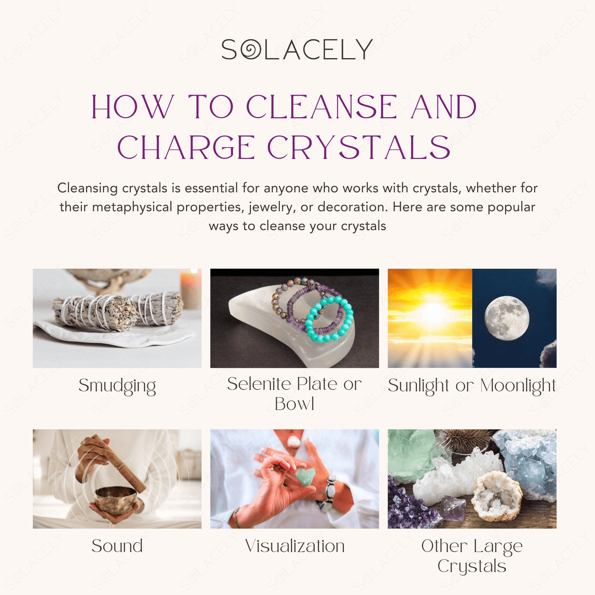 cleansing and charging crystal
