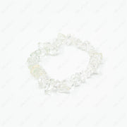 chip bracelet clear quartz
