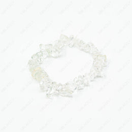 chip bracelet clear quartz