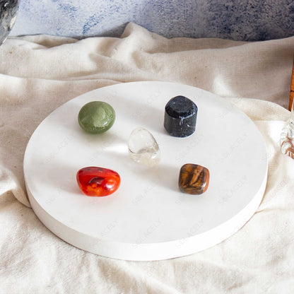 luck and confidence tumbled stone