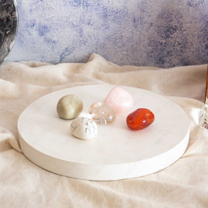 love and harmony tumbled crystal stone