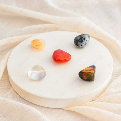 new beginnings tumbled stone pack of 5