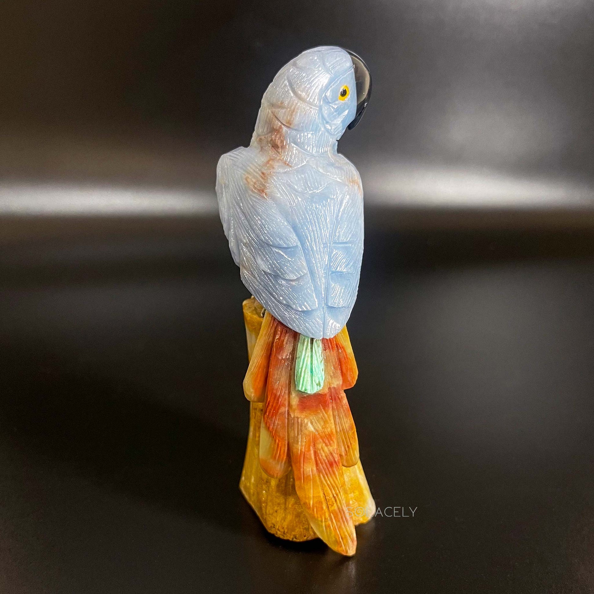 Crystal Parrot for Vastu