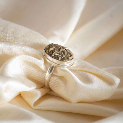 pyrite stone ring india