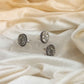 pyrite raw crystal rings
