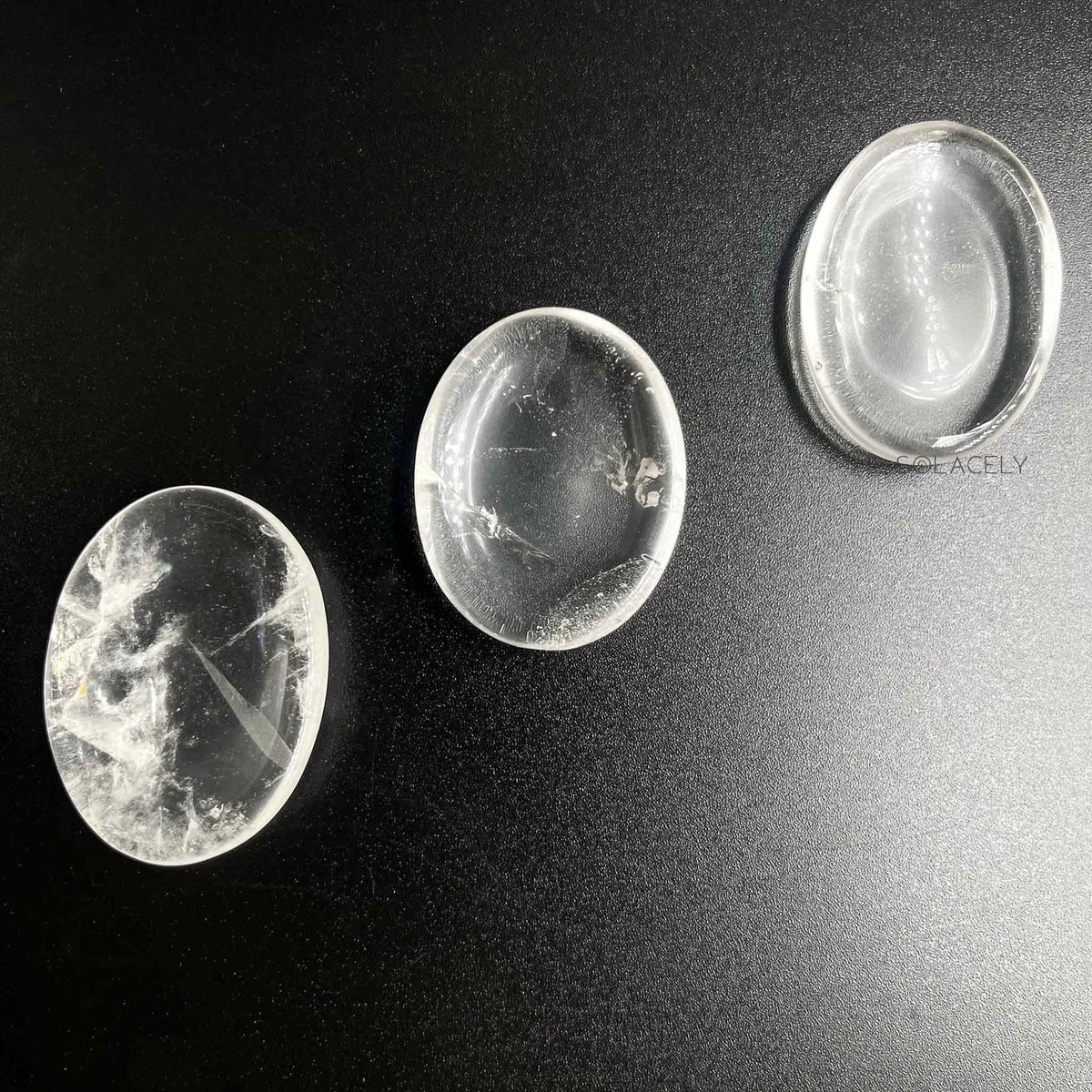 crystal worry stone