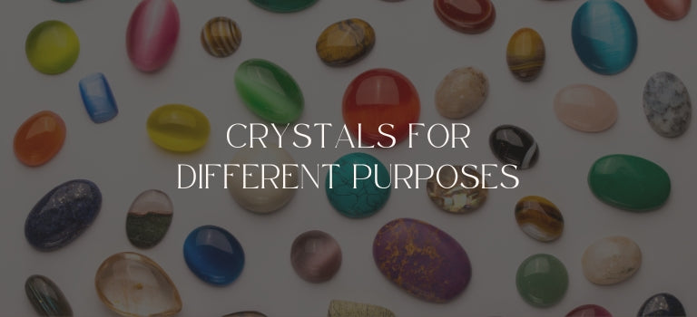 crystals for different purposes mobile banner image