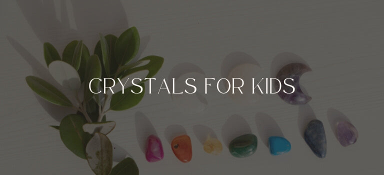 crystals for kids mobile banner image