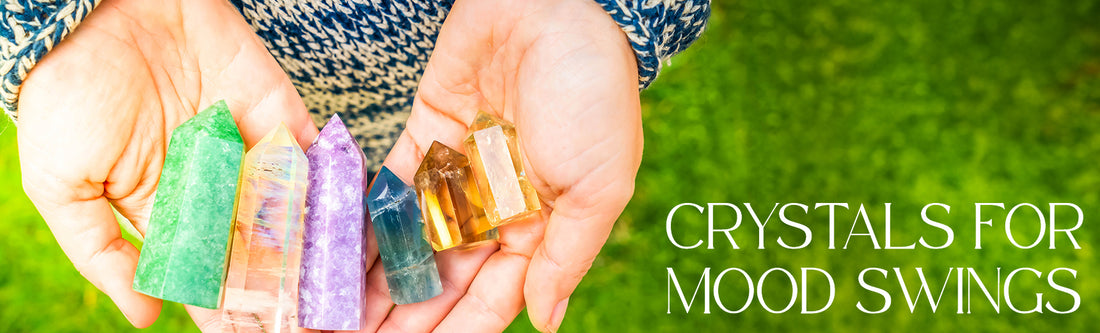 crystals for mood swings banner image