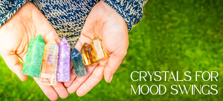 crystals for mood swings mobile banner image