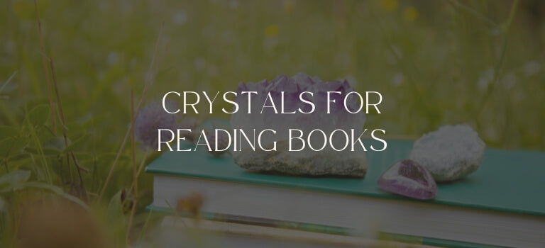 crystals for reading books mobile banner image