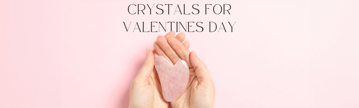crystals for valentines day banner image