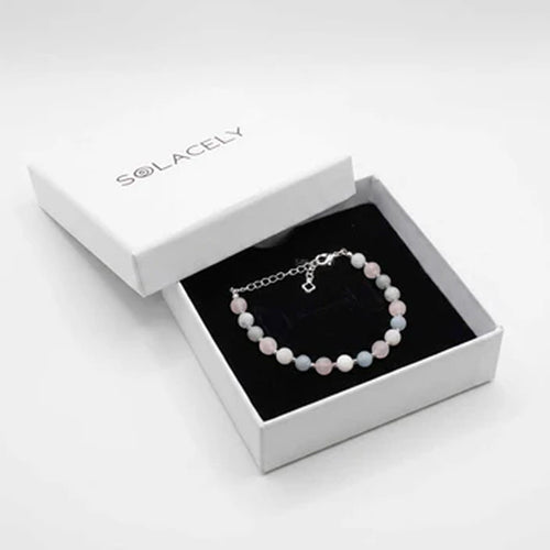 Beaded bracelet presented in a Solacely gift box