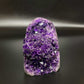 Decorative amethyst geode cluster 560gm