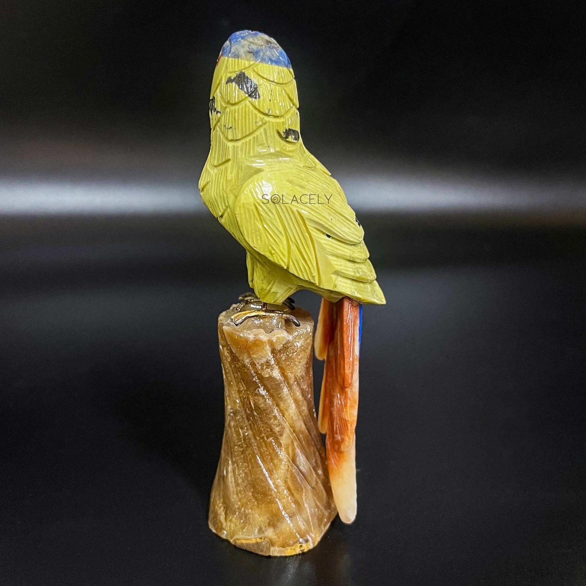 Decorative Crystal Bird Sculpture