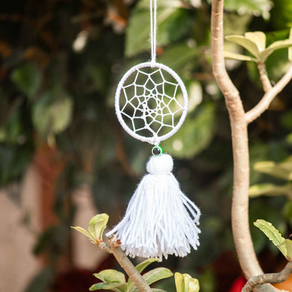 white dream catcher