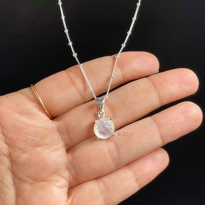 Elegant moonstone pendant jewelry
