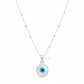 Evil Eye Sterling Silver Necklace