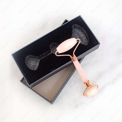 face roller rose quartz 