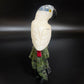 Gemstone Carved Parrot Bird