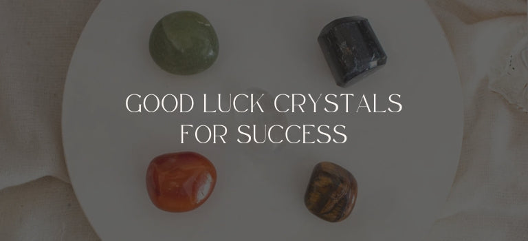 good luck crystals for success