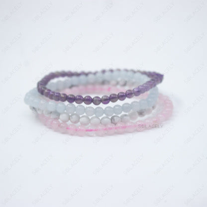 good vibes stacking bracelet set