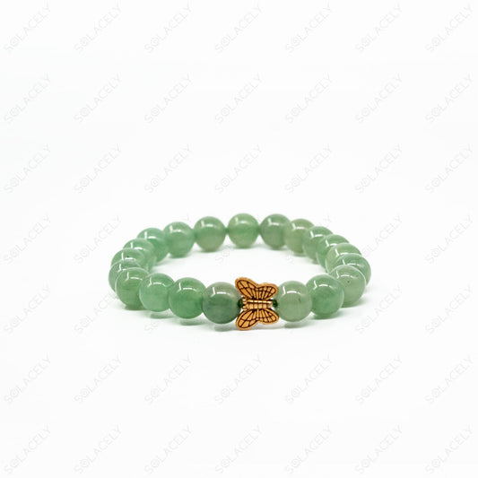 Green Aventurine Bracelet 8mm Beads