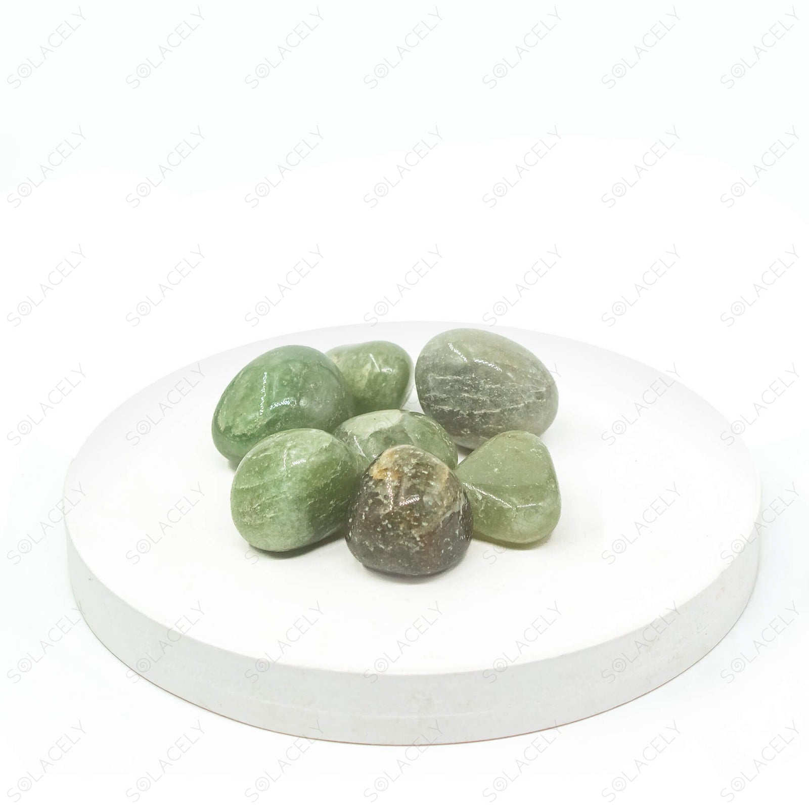 Green aventurine polished stone
