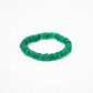 green onyx tyre bead bracelet