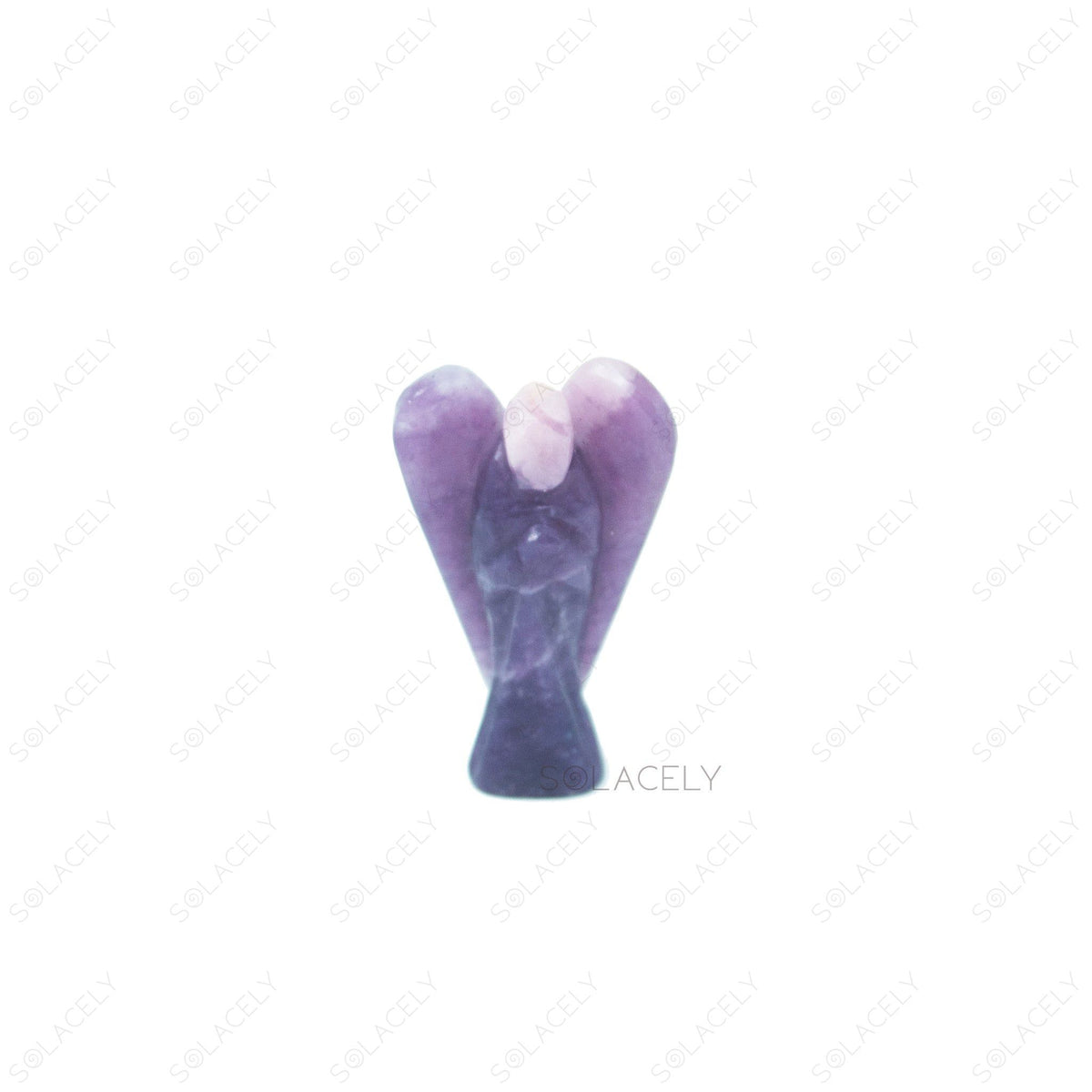 guardian angel lepidolite crystal