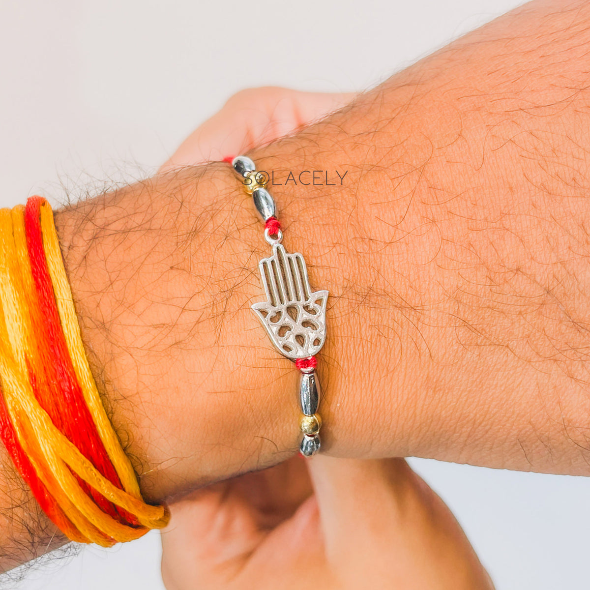Unique Sterling Silver Rakhi