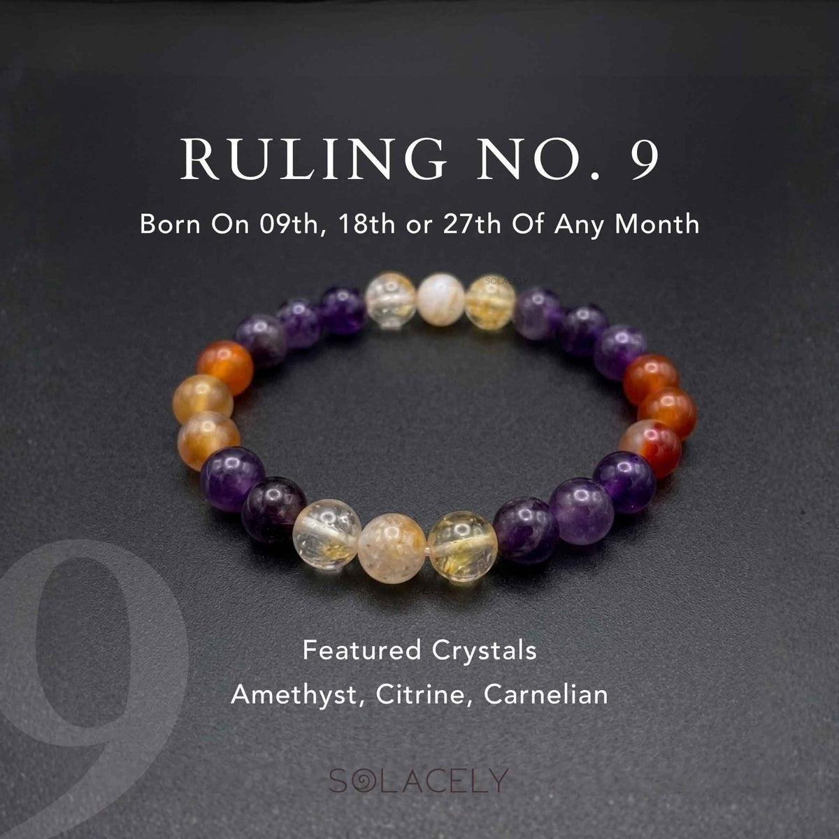 ruling number 9 bracelet