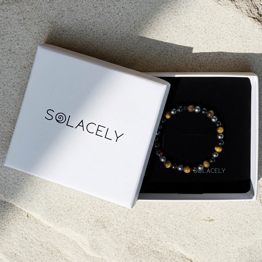 Handmade triple protection bracelet