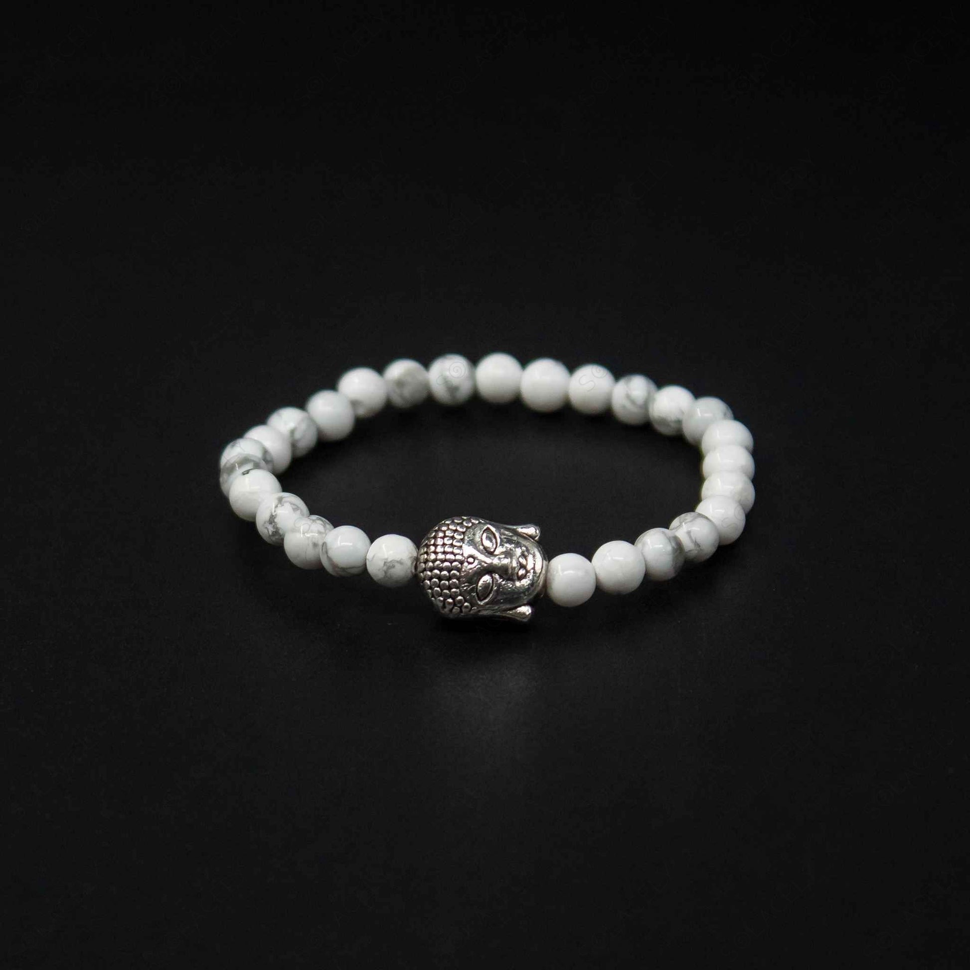 4mm kids howlite bracelet