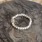 howlite kids bracelet with buddha charm