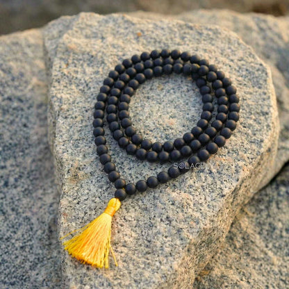 Karungali bead mala for chanting
