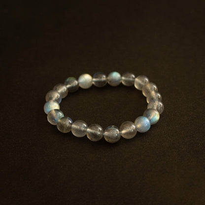 labradorite beaded bracelet 8mm