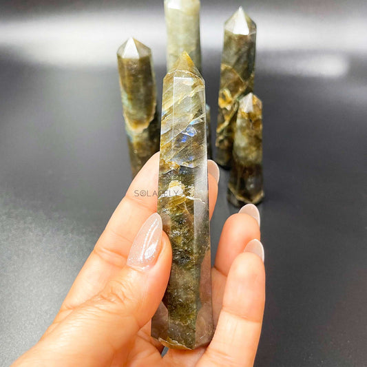 Labradorite Crystal Tower