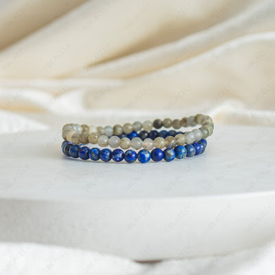 4mm communication bracelet sets