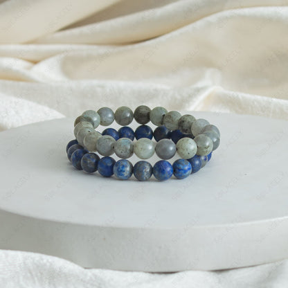 communication bracelet set 8mm