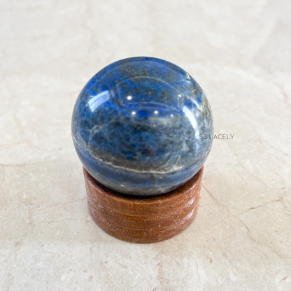 lapis lazuli crystal sphere