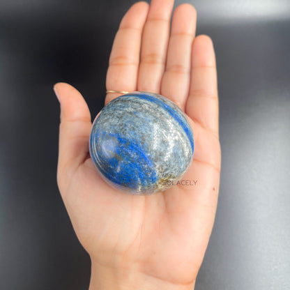 Lapis Sphere Ball for Meditation