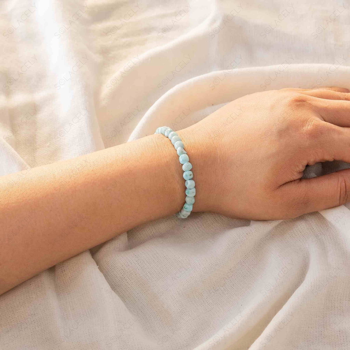 larimar crystal bracelet