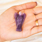 lepidolite angelic crystal charm